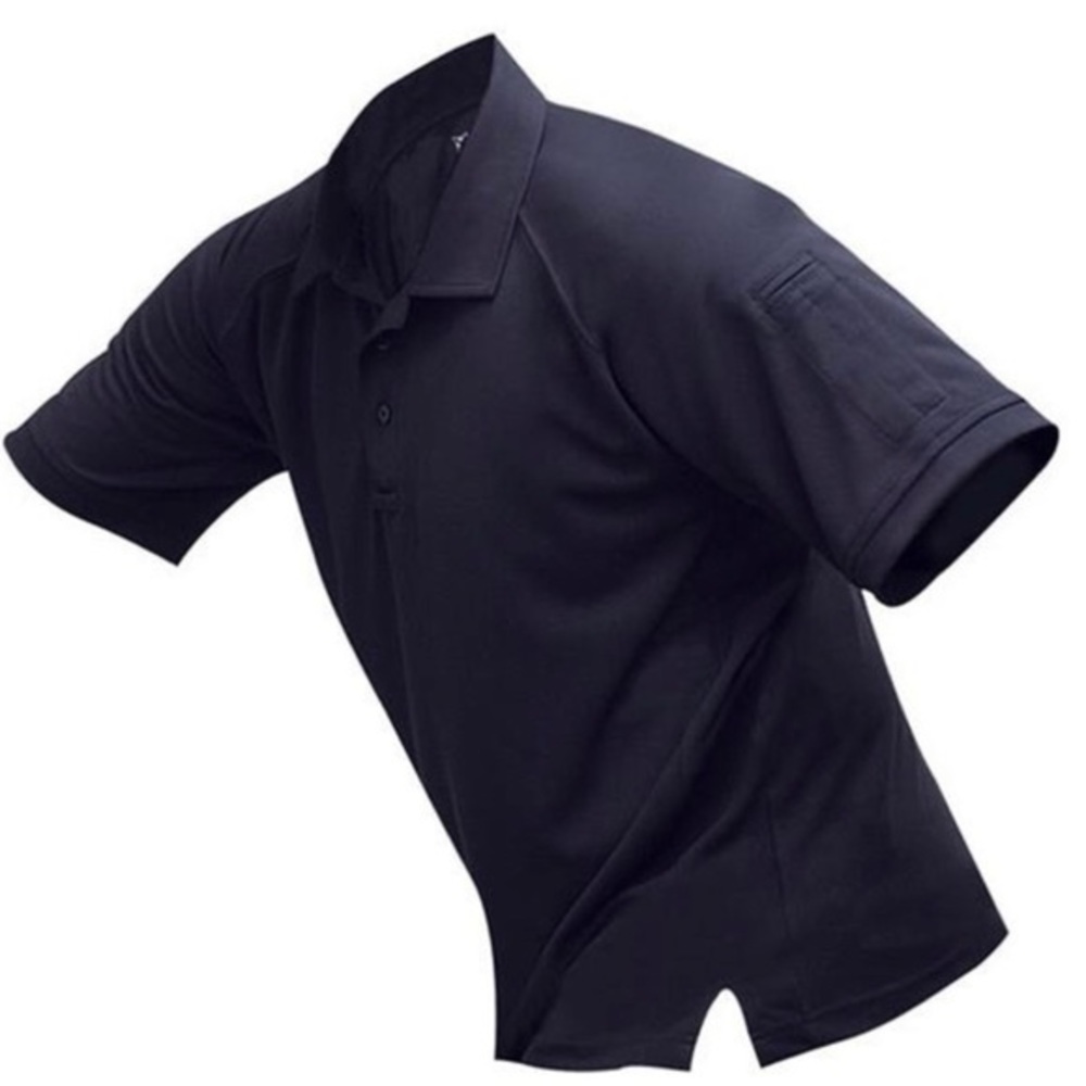 New Vertx Men Coldblack Short Sleeve Polo Shirt